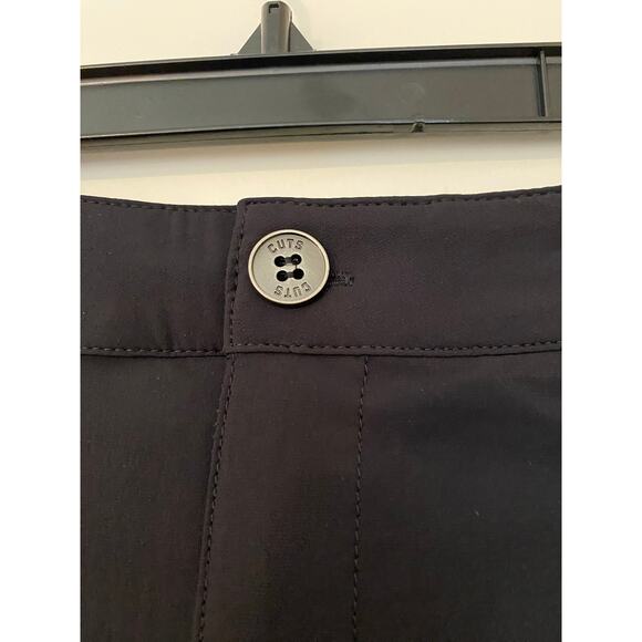 Cuts Clothing Men's Flat Front Shorts - Black - Picture 6 of 9